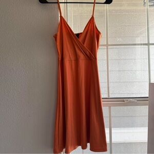 Wild Fable Strapless Orange Dress
